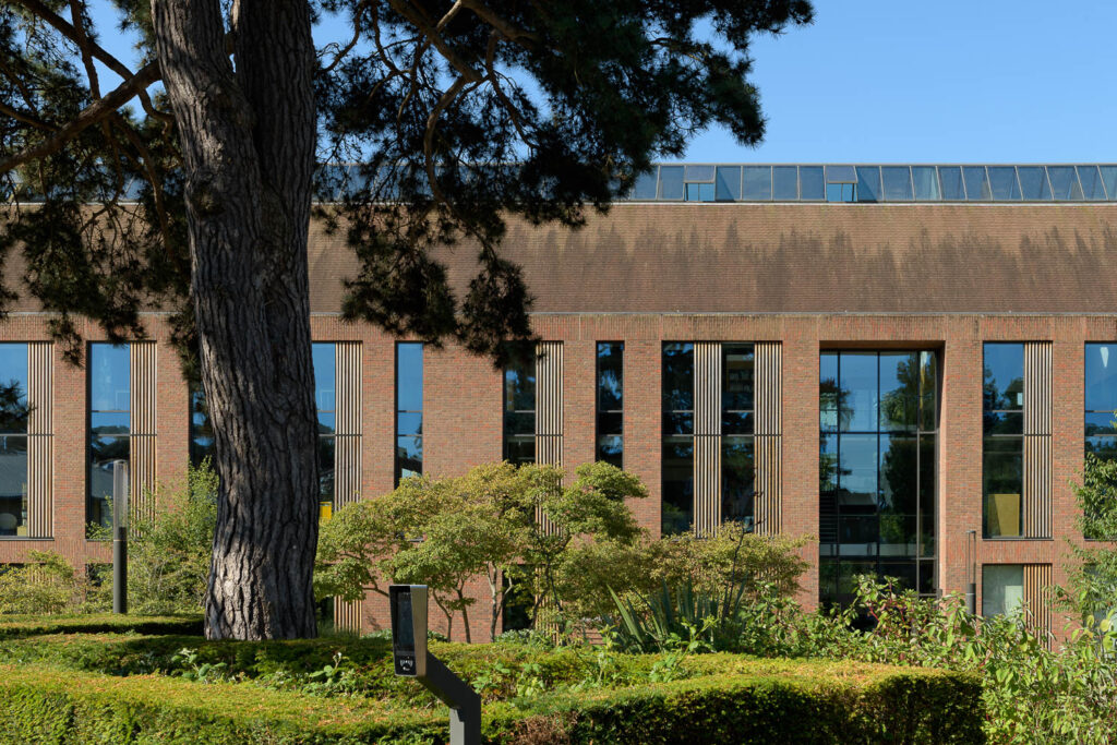 The Harrison Centre Reigate Gramme School, North East elevation 